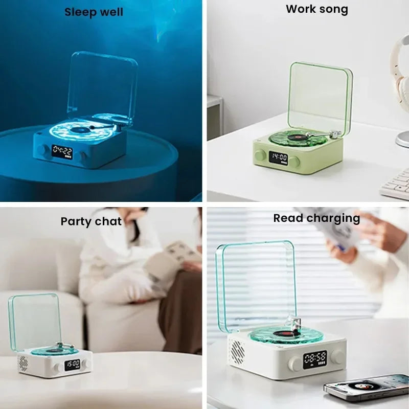 Homescend ™Wave Vinyl Player