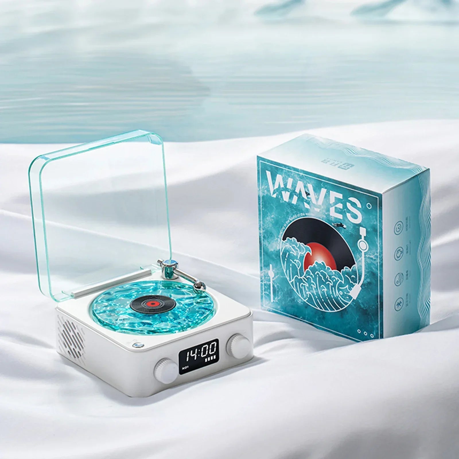 Homescend ™Wave Vinyl Player